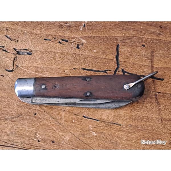 Ancien couteau militaire d'�lectricien TL-29, marquage manche curieux