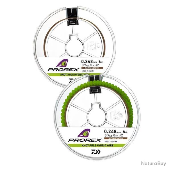 BAS DE LIGNE PROREX HYBRID 6M 0.248mm - 3.7kg