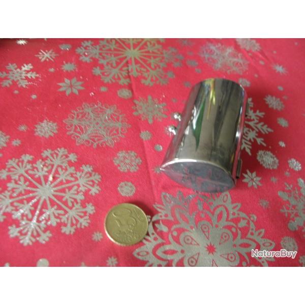 �tui � rouge � l�vres chrom� avec miroir pour sac � main