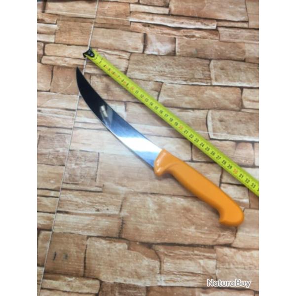 Couteau de boucher SWIBO 22 cms jaune