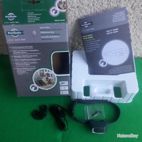 Collier Antia-aboiements Petsafe Rechargeable � stimulation douces. R�f PBC 19-16448