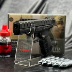 Pack Pr&ecirc;t a Tirer PISTOLET BERETTA APX CO2 CAL BB/4.5 MM - BLACK