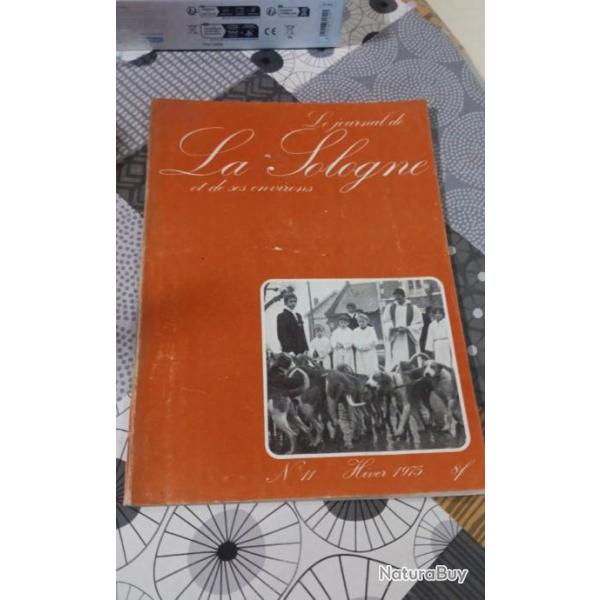 Le journal de la Sologne et ses environs n11 hiver 1975