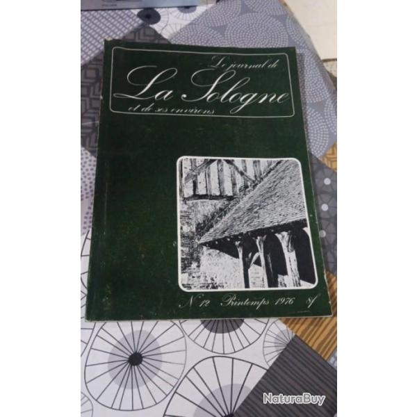 Le journal de la Sologne et ses environs n12 hiver 1976