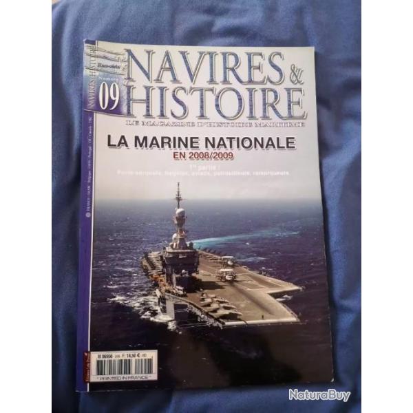 Navires Et Histoire Hors-S�rie N� 9 : La Marine Nationale En 2008/2009
