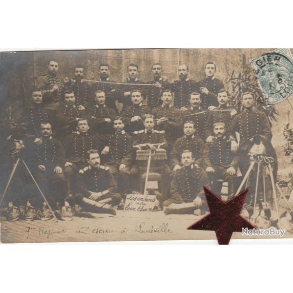 CPA Carte Photo Groupe de Militaires N�009