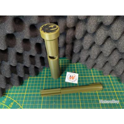 RUGER RPR - START KIT VERT - Protège Culasse VERT_avec LOGO RUGER Noir ...