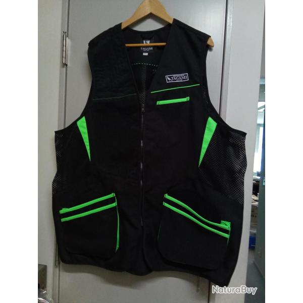 GILET DE BALL TRAP TAGAMI HAUTE QUALITE DROITIER