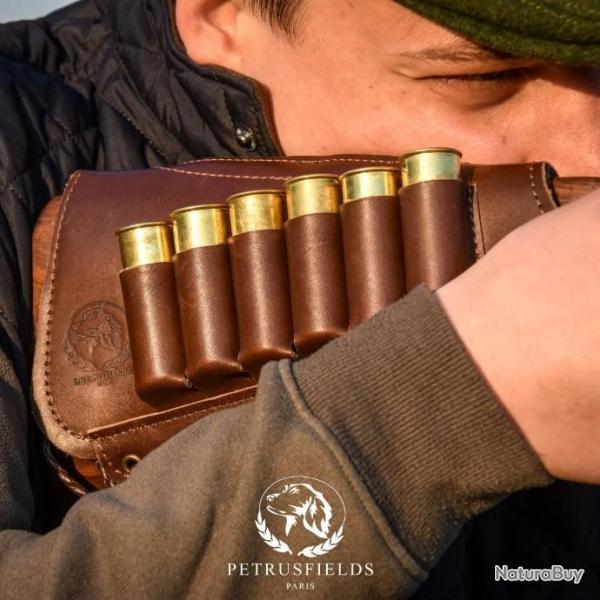 Support de crosse fusil - cuir haute qualit� - Petrusfields - ench�res