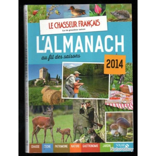 almanach au fil des saisons  le chasseur fran�ais 2014