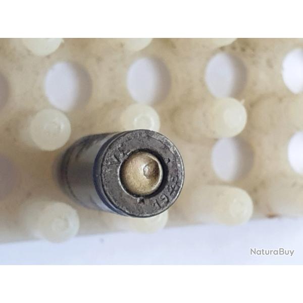 Cartouche fran�aise 7.65 long neutralis�e dat�e 1945 (M 5.U)