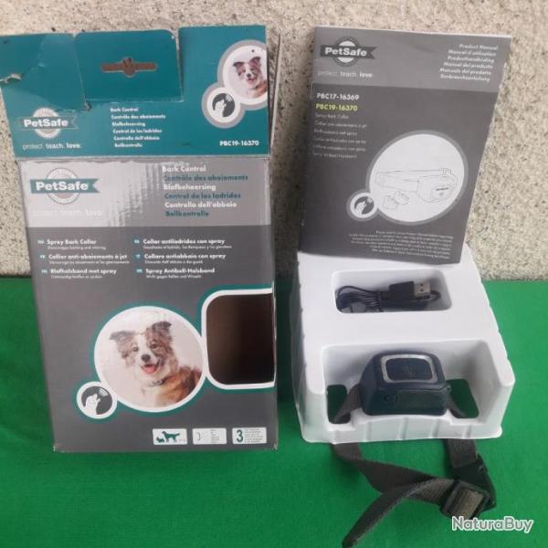Collier Antia-boiements Petsafe PBC19-16370 � cartouches de Spray