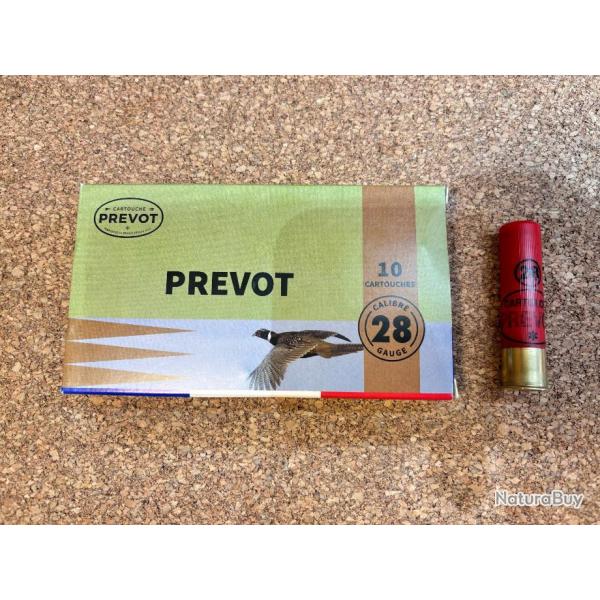 5 BOITES  DE 10 CARTOUCHES SUPER PREVOT CAL.28/70 N�8/9