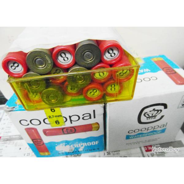 2 Boites de 25 cartouches COOPPAL WETTEREN SE PRB BELGIQUE en cal 32 ou 14mm
