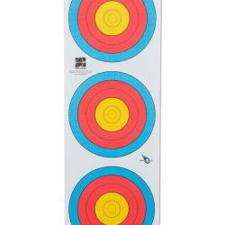 Blason FITA Avalon 3 spots- standard centre vertical - 5 rings 40cm