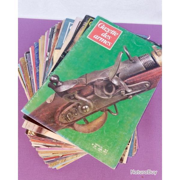 Collection Gazette des armes du n�1 au n�50 de juin 1977