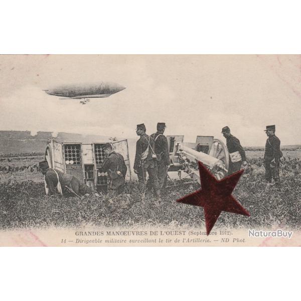 CPA -Militaria - Grandes manoeuvres de l'Ouest- N�522