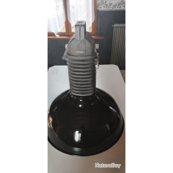 Lampe industrielle Phillips des annes 1950