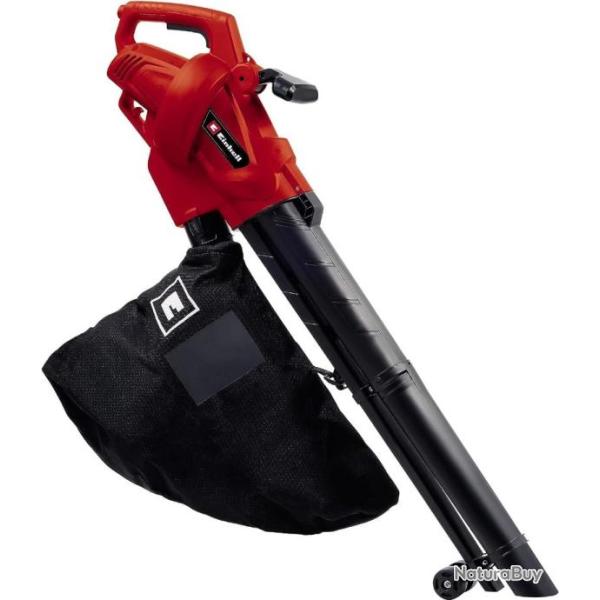 Souffleur Aspirateur Feuilles Electrique 3000W 40L, puissance d'aspiration 650 m�/h