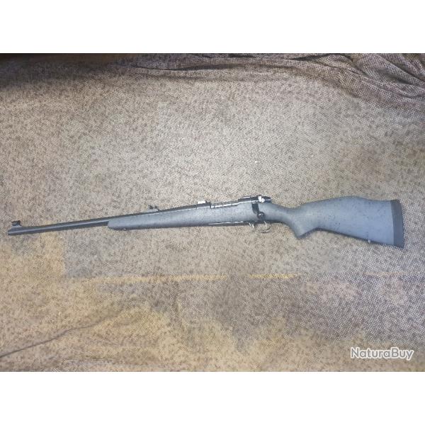 belle occasion : carabine custom sur base WEATHERBY MK V LH int�gral gaucher calibre 375 H & H MAG