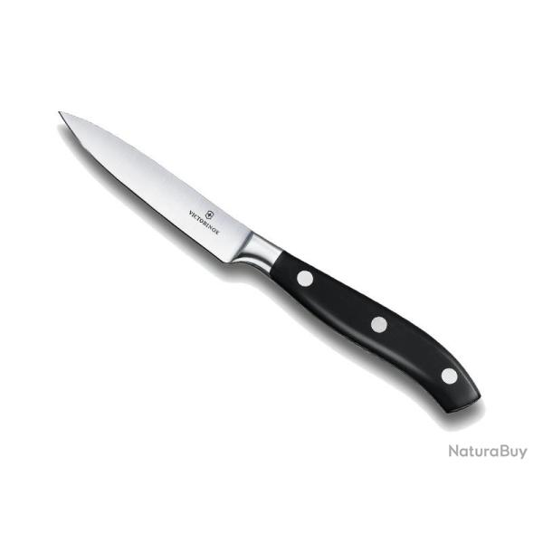 COUTEAU D'OFFICE VICTORINOX FORGE GRAND MAITRE LAME 10CM MANCHE "POM"