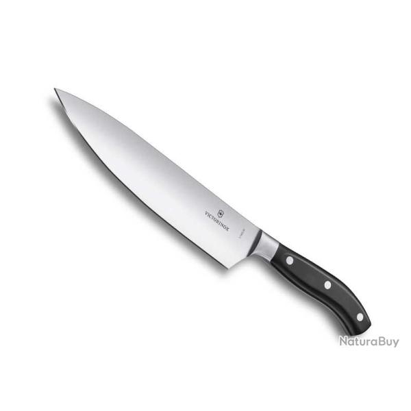 BEL2256 COUTEAU CHEF/CUISINE VICTORINOX FORGE GRAND MAITRE LAME 22CM MANCHE "POM" NEUF