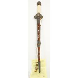 EPEE D'APPARAT KIEM EN ARGENT NACRE ET IVOIRE DON DE L'EMPEREUR BAO DAI - VIETNAM XIX&egrave; Collection Tr