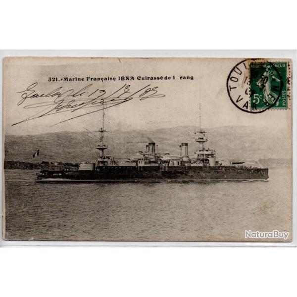 CPA - Marine Militaire Fran�aise " IENA" Cuirass� de 1er Rang  - N�1184