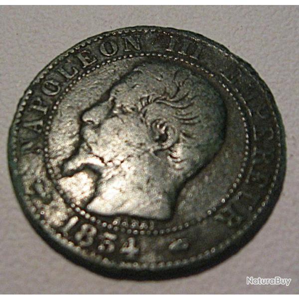 5 centimes Napol�on III  1854