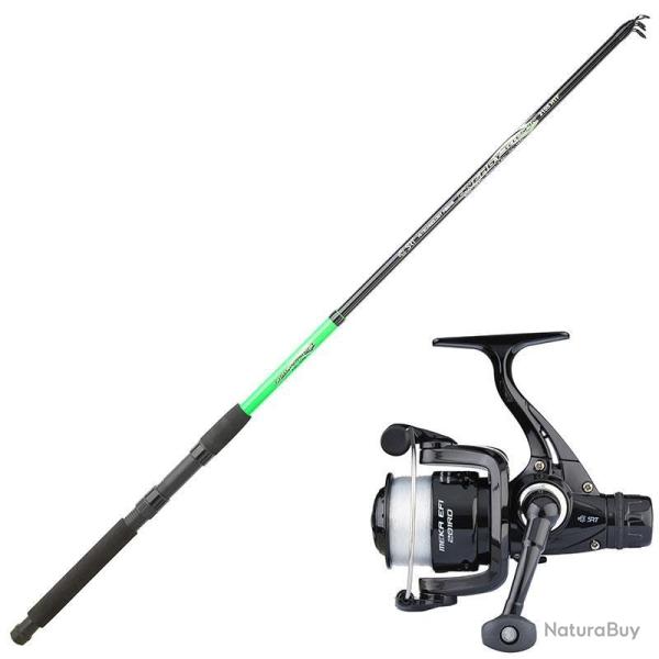 ENSEMBLE FISH INSTINCT ENERGY TELESPIN 180 5-20GR + MOULINET MEKA EFI 201RD
