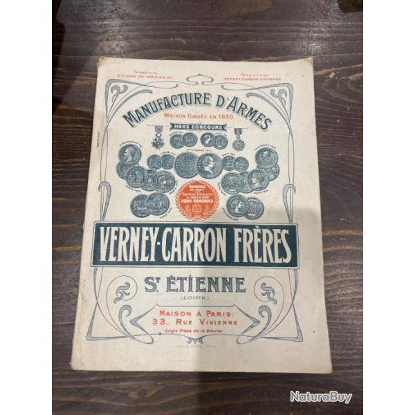 Catalogue tarif album 88 Verney Carron Fr�res 1908