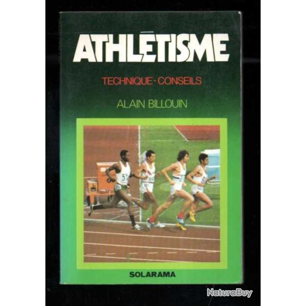 athl�tisme technique conseils d'alain billouin