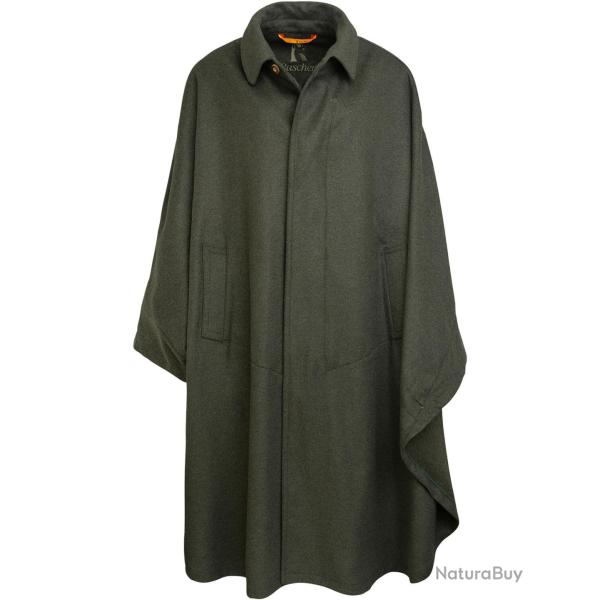 Cape de pluie en loden (Couleur: Olive, Taille: 3XL)