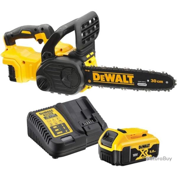 Tron�onneuse �lagueuse DEWALT Electrique Sans Fil + Batterie 18V 5Ah Li-Ion Sans Fil avec Batterie