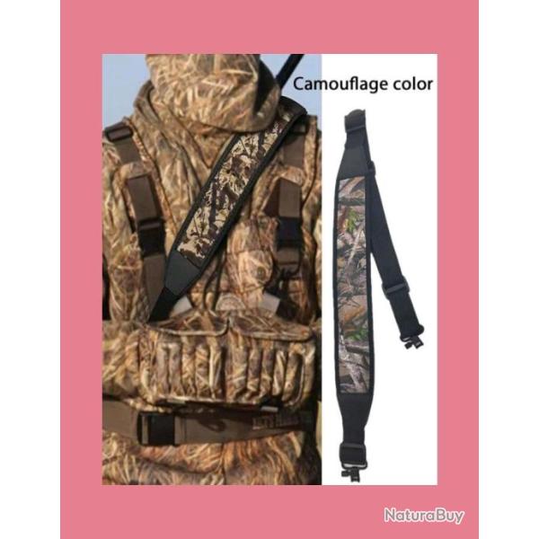 Sangle de  fusil camouflage (envoi gratuit)