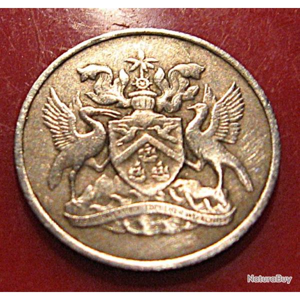 TRINIDAD & TOMAGO  piece de 10 cents  1966 TTB diametre 16 mm