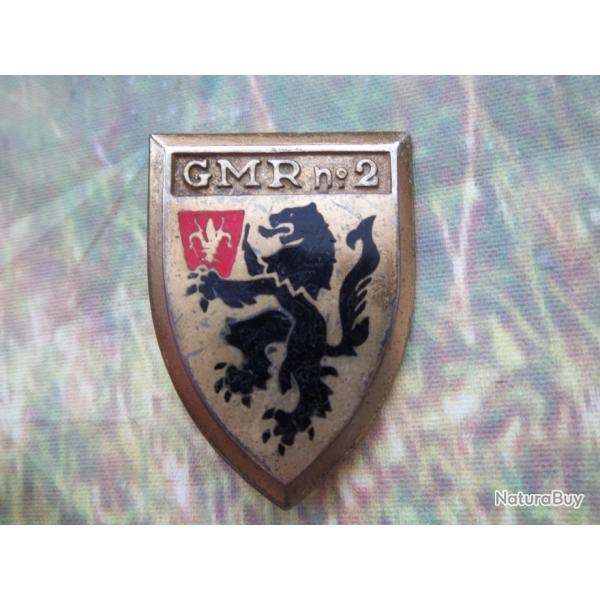 GMR 2 Groupement des Moyens R�gionaux Insigne militaire collection