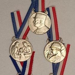 M&eacute;dailles OEuvres des pupilles Sapeurs Pompiers