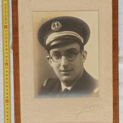 Cadre photo Officier de Marine France 40 WW2
