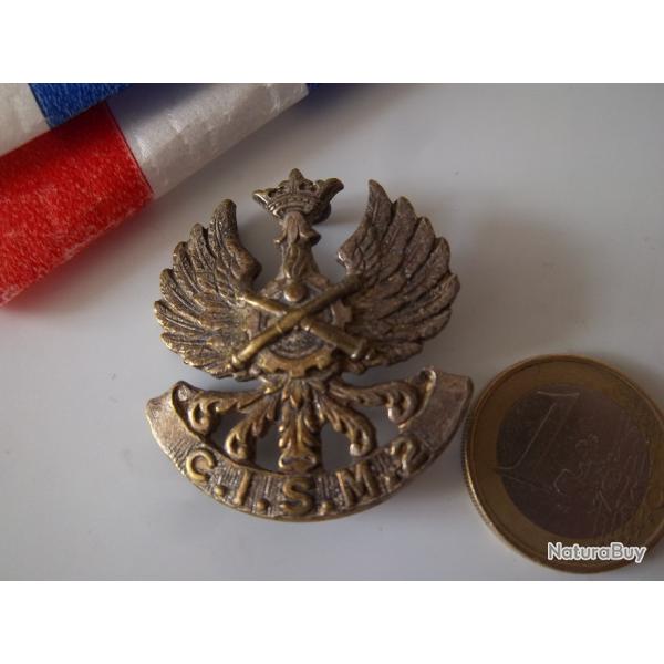insigne militaire C.I.S.M Centre Instruction Service du Mat�riel N� 2