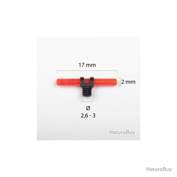 POINT DE MIRE 17 x 2 mm FILETAGE 3