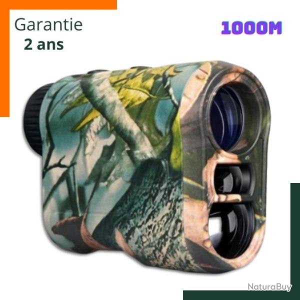 T�l�m�tre de chasse 6.5X - 5-1000m - Etanche - For�t - CE - Garantie 2 ans - Livraison gratuite