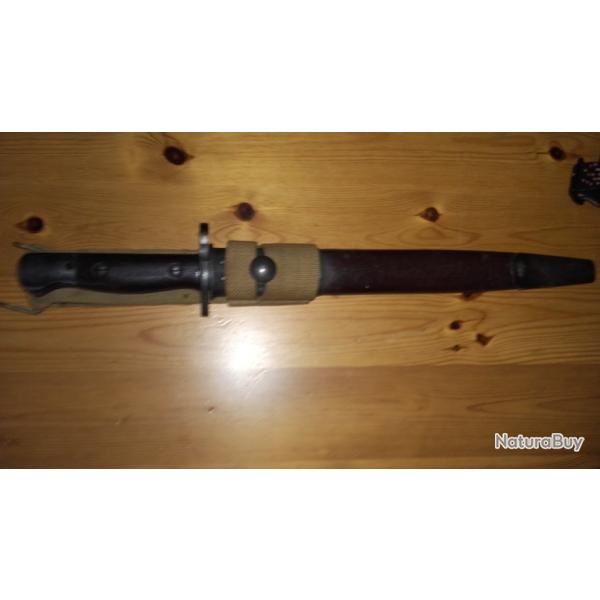 Ba�onnette Australienne Lithgow M-1907 -  SMLE  //RARE//  WW2