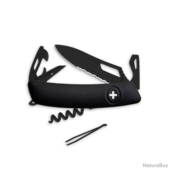 SZSH03ABN couteau suisse Swiza Allblack tout noir