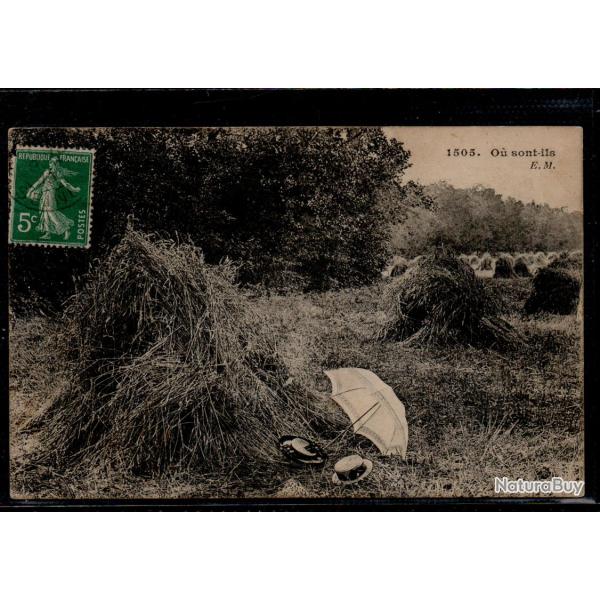 CPA - Carte Postale " OU SONT-ILS ? - N�0005