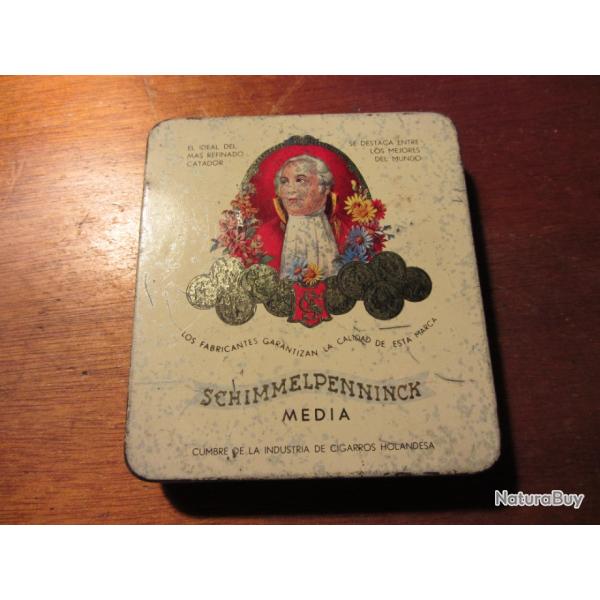 Boite tle cigares Schimmelpenninck 1960