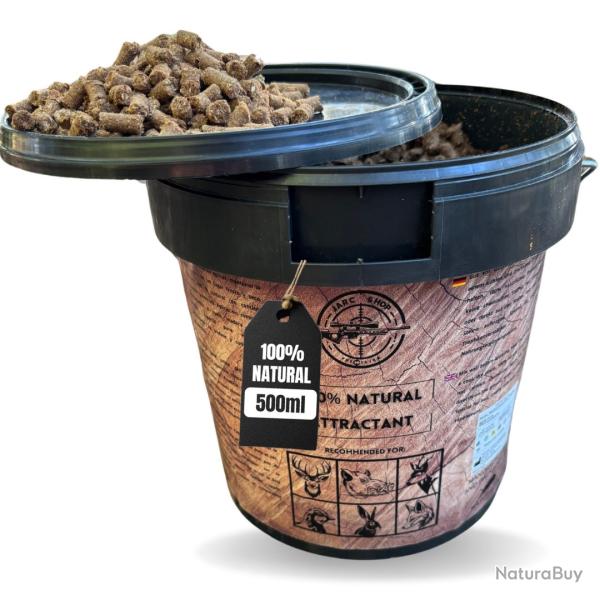 Seau 3 kg ATTRACTIF SANGLIER et ATTRACTIF CHEVREUIL - Chasse Sanglier, Sanglier, appeau renard...