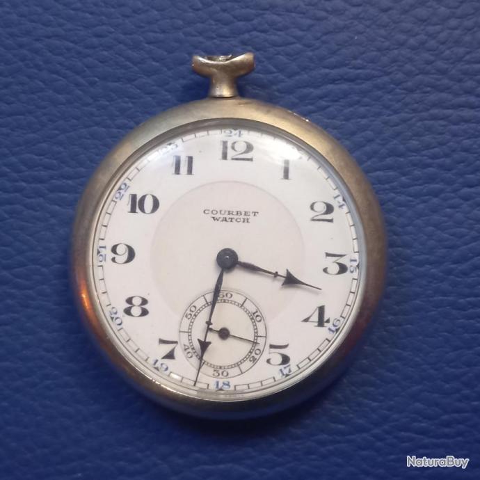 Montre Ancienne COURBET - Fonctionne - Boîtier 31 Mm - Occasion - Unisexe Adulte