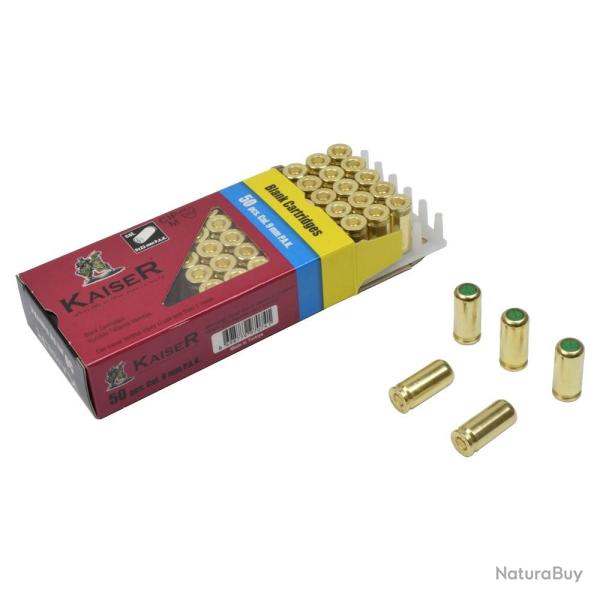 Munition � blanc 9mm PAK - KAISER - Boite de 50