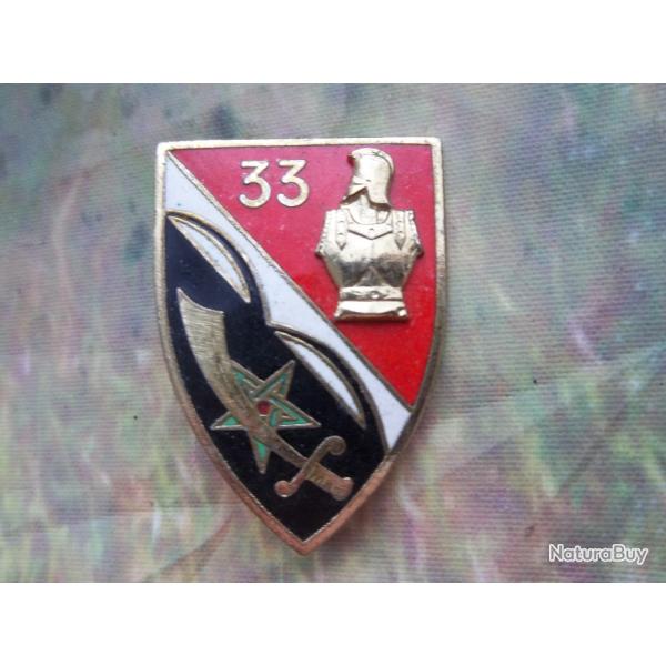 insigne r�gimentaire 33e r�giment du g�nie (1965-1978) (drago) collection militaire